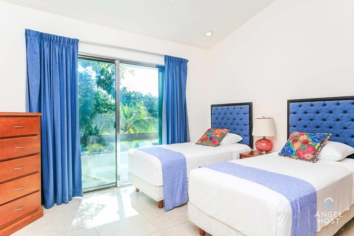 With Private Pool & Large Garden In Playacar Villa Playa del Carmen