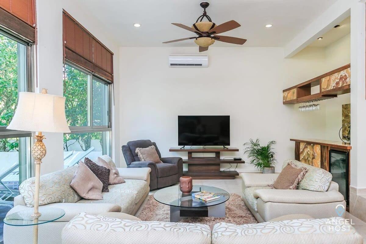 With Private Pool & Large Garden In Playacar Villa *