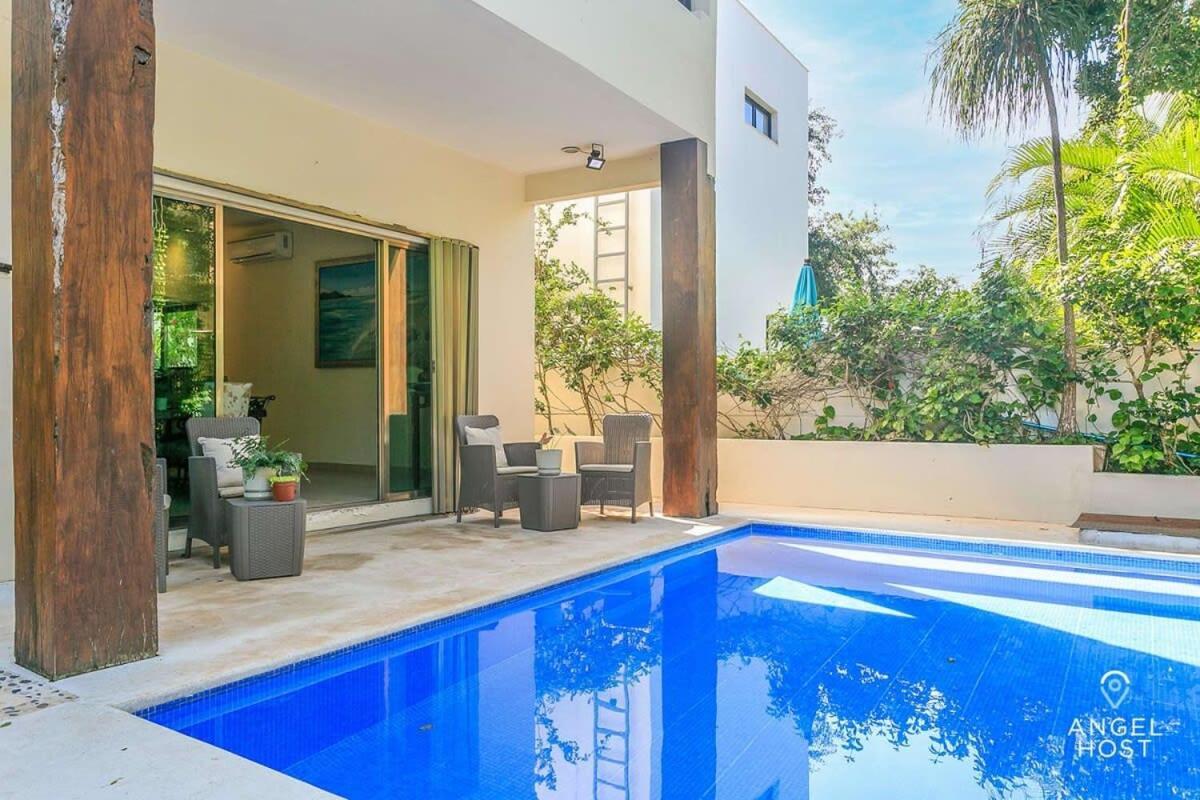 Villa With Private Pool & Large Garden In Playacar
